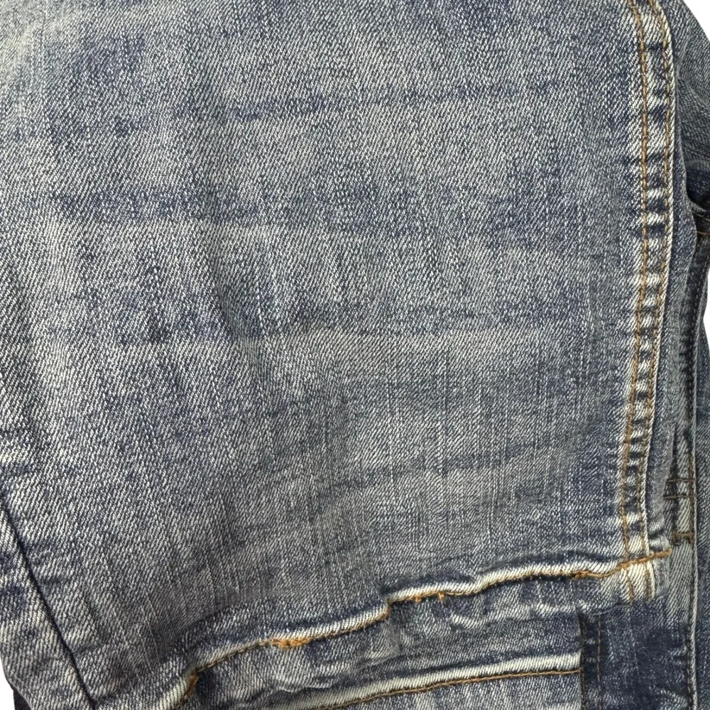 Supply & Demand Jeans Men Distressed Stretch Zip Pockets 37x31 Grunge Punk Moto‎